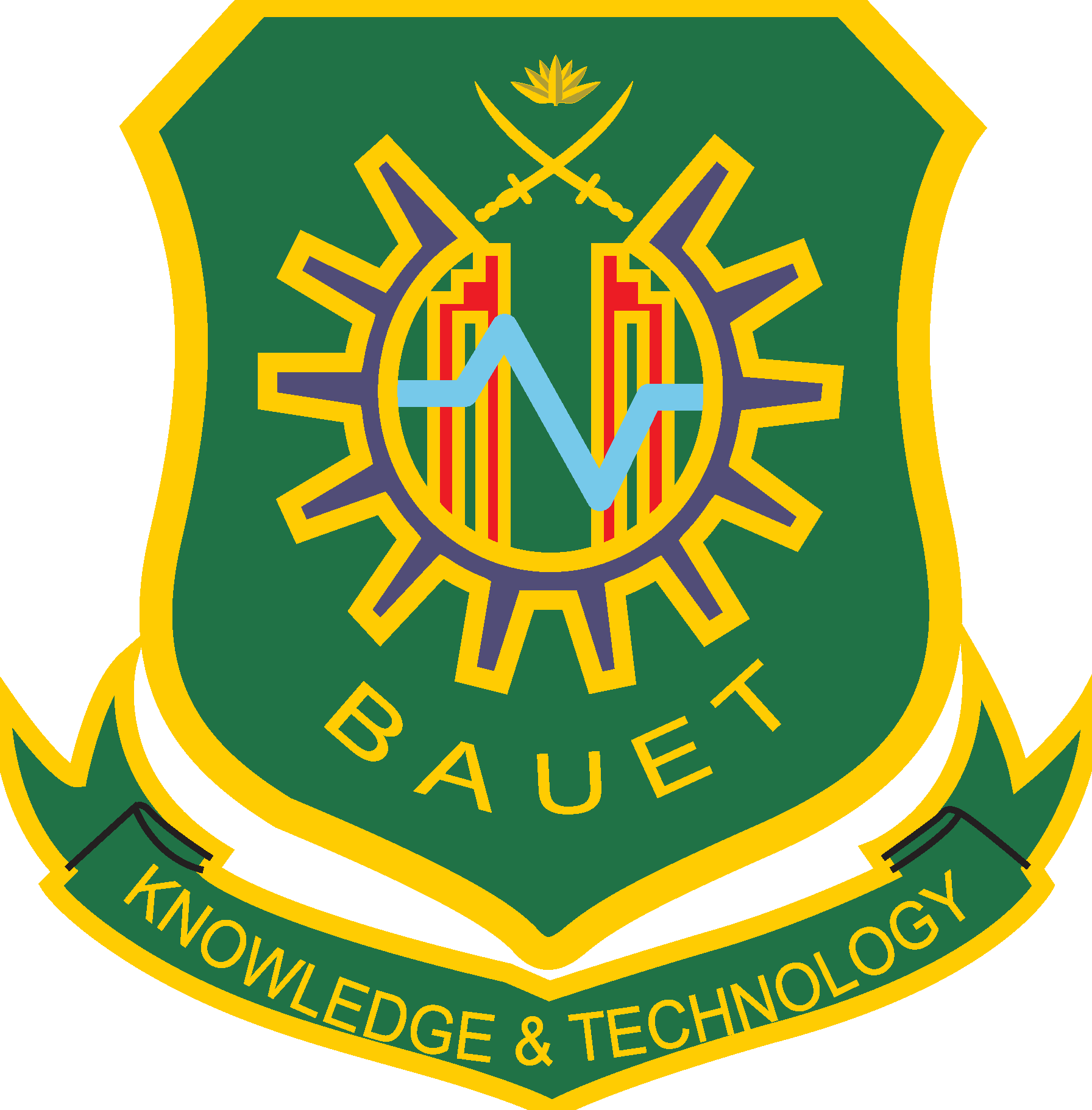 Bangladesh Army University Of Engineering & Techno Logo Vector Logo